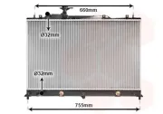 Kühler, Motorkühlung VAN WEZEL 27002255