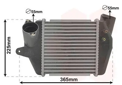 Ladeluftkühler VAN WEZEL 27004243 Bild Ladeluftkühler VAN WEZEL 27004243