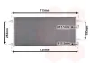 Kondensator, Klimaanlage VAN WEZEL 28005058