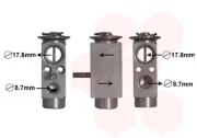 Expansionsventil, Klimaanlage VAN WEZEL 29001017