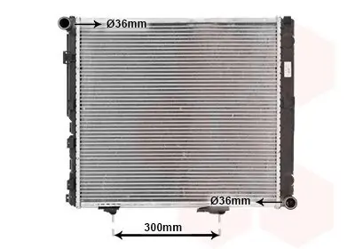 Kühler, Motorkühlung VAN WEZEL 30002035 Bild Kühler, Motorkühlung VAN WEZEL 30002035