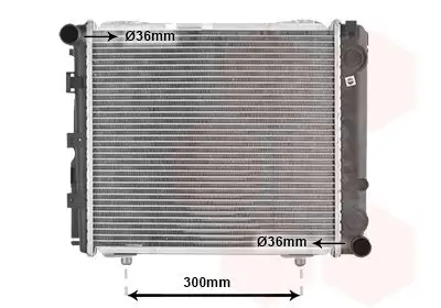 Kühler, Motorkühlung VAN WEZEL 30002079 Bild Kühler, Motorkühlung VAN WEZEL 30002079