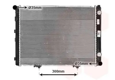 Kühler, Motorkühlung VAN WEZEL 30002100