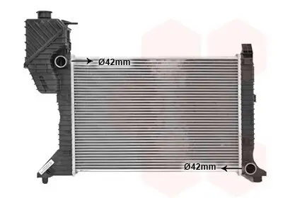 Kühler, Motorkühlung VAN WEZEL 30002181 Bild Kühler, Motorkühlung VAN WEZEL 30002181