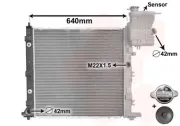 Kühler, Motorkühlung VAN WEZEL 30002216