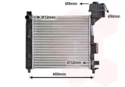 Kühler, Motorkühlung VAN WEZEL 30002247
