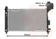 Kühler, Motorkühlung VAN WEZEL 30002248