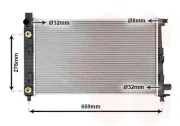 Kühler, Motorkühlung VAN WEZEL 30002282