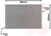 Kühler, Motorkühlung VAN WEZEL 30002712