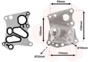Ölkühler, Motoröl VAN WEZEL 30003701