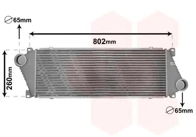 Ladeluftkühler VAN WEZEL 30004217 Bild Ladeluftkühler VAN WEZEL 30004217