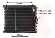 Kondensator, Klimaanlage VAN WEZEL 30005160