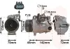 Kompressor, Klimaanlage 12 V VAN WEZEL 3000K683