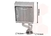 Verdampfer, Klimaanlage VAN WEZEL 3000V646