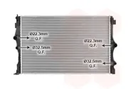 Kühler, Motorkühlung VAN WEZEL 30012717