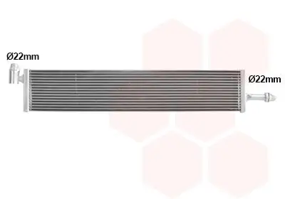 Niedertemperaturkühler, Ladeluftkühler VAN WEZEL 30012724