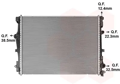 Kühler, Motorkühlung VAN WEZEL 30012730