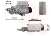 Ölkühler, Motoröl VAN WEZEL 30013688