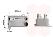 Ölkühler, Automatikgetriebe VAN WEZEL 30013704