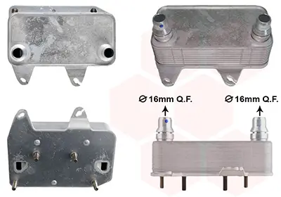 Ölkühler, Automatikgetriebe VAN WEZEL 30013736