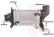 Ladeluftkühler VAN WEZEL 30014703