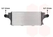 Ladeluftkühler VAN WEZEL 30014719