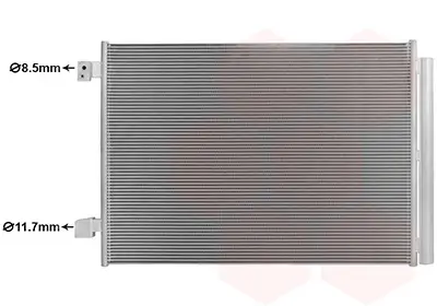 Kondensator, Klimaanlage VAN WEZEL 30015715 Bild Kondensator, Klimaanlage VAN WEZEL 30015715