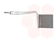 Wärmetauscher, Innenraumheizung VAN WEZEL 30016709