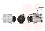 Kompressor, Klimaanlage 12 V VAN WEZEL 3001K708