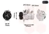Kompressor, Klimaanlage 12 V VAN WEZEL 3001K719