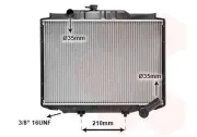 Kühler, Motorkühlung VAN WEZEL 32002062