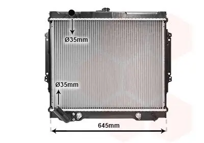 Kühler, Motorkühlung VAN WEZEL 32002089 Bild Kühler, Motorkühlung VAN WEZEL 32002089