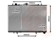 Kühler, Motorkühlung VAN WEZEL 32002188