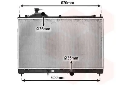 Kühler, Motorkühlung VAN WEZEL 32012709