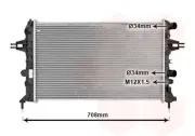 Kühler, Motorkühlung VAN WEZEL 37002444