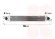 Ladeluftkühler VAN WEZEL 37004392