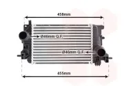 Ladeluftkühler VAN WEZEL 37004592