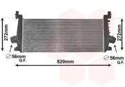 Ladeluftkühler VAN WEZEL 37004640