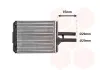 Wärmetauscher, Innenraumheizung VAN WEZEL 37006216