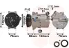 Kompressor, Klimaanlage VAN WEZEL 3700K313 Bild Kompressor, Klimaanlage VAN WEZEL 3700K313