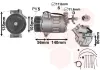 Kompressor, Klimaanlage 12 V VAN WEZEL 3700K428