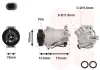 Kompressor, Klimaanlage 12 V VAN WEZEL 3700K496 Bild Kompressor, Klimaanlage 12 V VAN WEZEL 3700K496
