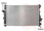 Kühler, Motorkühlung VAN WEZEL 37012724