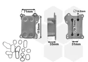 Ölkühler, Motoröl VAN WEZEL 37013701