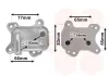 Ölkühler, Motoröl VAN WEZEL 37013715 Bild Ölkühler, Motoröl VAN WEZEL 37013715