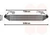 Ladeluftkühler VAN WEZEL 37014704