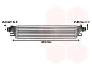 Ladeluftkühler VAN WEZEL 37014718