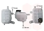Ausgleichsbehälter, Kühlmittel VAN WEZEL 3701E004