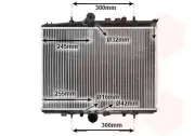 Kühler, Motorkühlung VAN WEZEL 40002217