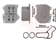 Ölkühler, Motoröl VAN WEZEL 40003400